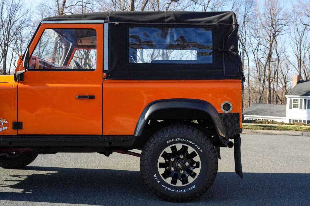 1995 Land Rover Defender 90 RHD Convertible for sale